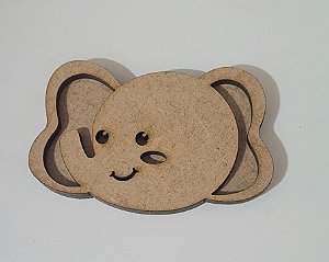 Aplique elefante ( carinha)