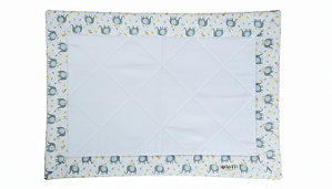 Tapete Higiênico Lavável Elefantinho Azul