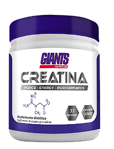 Creatina Monohidratada Giants Nutrition 100g (Pote)