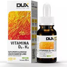 Vitamina D3 + K2 20ML limão - DUX