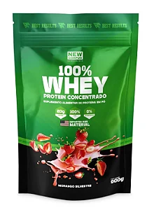 WHEY 100% Concentrado 1Kg Sabor Ninho com Avelã