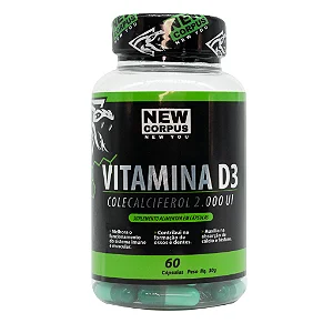 VITAMINA D3 - 60 CAPSULAS
