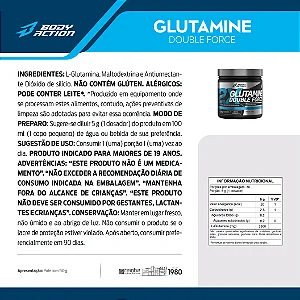 Glutamina Double Force Isomaltulose 150g