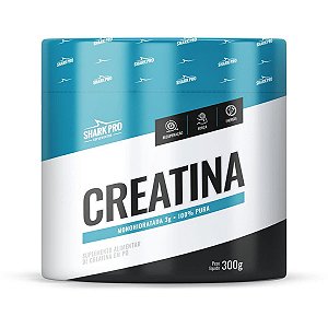 Creatina Monohidratada - 300g Natural - Shark Pro
