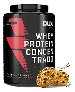 DUX Whey Protein Concentrado Sabor Cookies 900g