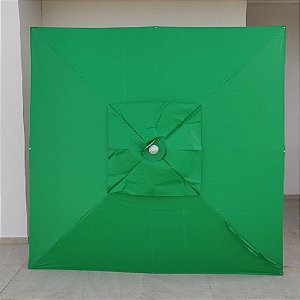 Quadrado 1.65x1.65 Alumínio - Verde Bandeira