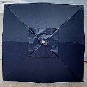 Quadrado 1.65x1.65 Alumínio - Azul
