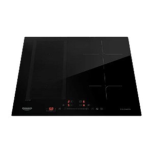 Cooktop de Indução Dako Diplomata 4 Bocas Zonas Flexivel Preto - 220v