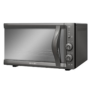 Forno Elétrico de Bancada Mueller MFB50F Espelhado 50L Vidro Duplo-127v