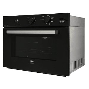 Forno de Embutir Fischer Infinity 50 Litros á Gás Com Grill Preto -127v