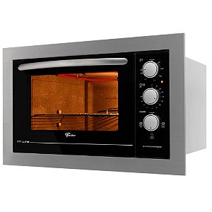 Forno Eletrico de Embutir Fischer FIt Line 48 Litros Inox - 127v