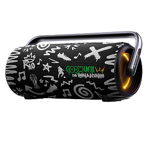 Caixa de Som Amplificada Amvox ACA 610 BoomVox 610W RMS IP56 Grafite-Bivolt