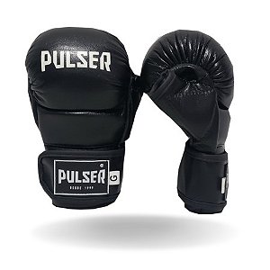 LUVA TREINO MMA PU PRETA