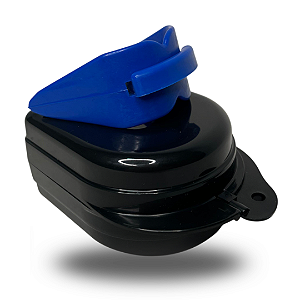 PROTETOR BUCAL DUPLO NOVO AZUL