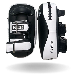MANOPLA DE CHUTE PU POWER PRETO/BRANCO