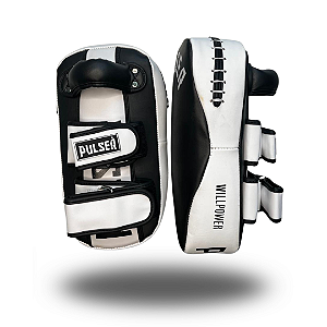 MANOPLA DE CHUTE PU POWER PRETO/BRANCO