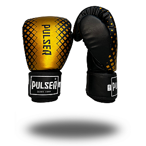 LUVA 16 OZ PU EVOLUTION DOURADO | ADOMA