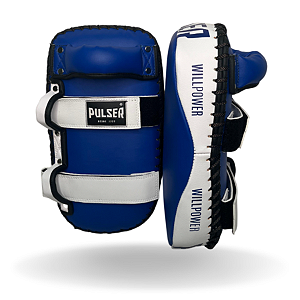 MANOPLA CHUTE PU AZUL/BRANCO