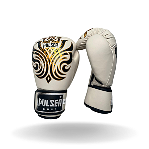 LUVA 14 OZ MICROFIBRA PAMY CREME | PRO 100