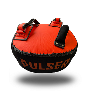 ALMOFADA DE IMPACTO CURVA MUAY THAI PRETO/LARANJA | PU