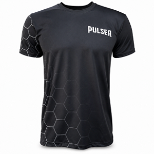 CAMISETA ESPORTIVA PULSER GRADE PRETA | JIMPY