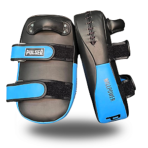 THAI PAD APARADOR DE CHUTE MUAY THAI AZUL | PU