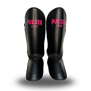 CANELEIRA DE MUAY THAI E KICKBOXING PRETA E 1999 ROSA | 20 MM PU