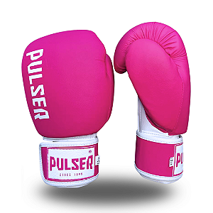 LUVA DE BOXE E MUAY THAI ROSA MINIMAL | ADOMA MICROFIBRA
