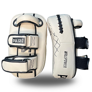 THAI PAD APARADOR DE CHUTE POWER MUAY THAI BEGE | MICROFIBRA