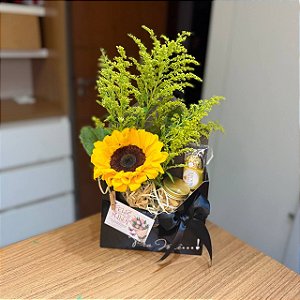 Girassol com Sequilho