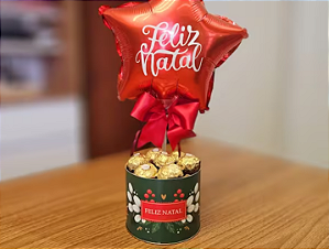 Caixa Natal com 7 Ferrero