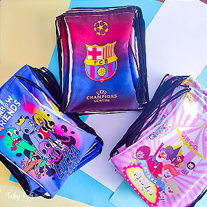 KIT 10 MOCHILINHAS PERSONALIZADAS