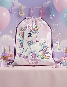 KIT 60 MOCHILINHAS PERSONALIZADAS