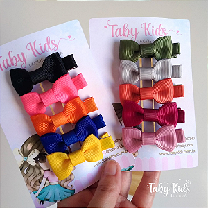 Kit 10 LAÇOS GRAVATINHA P Bico de Pato