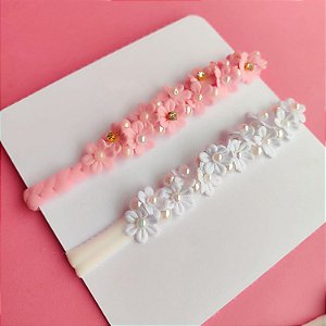 KIT 2 FAIXINHAS VENEZA LUXO LAÇO