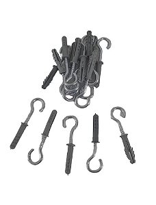 Gancho N8 com buchas 25 unid