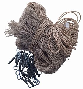 Rede de proteção 3,15 x 1,50  kit completo