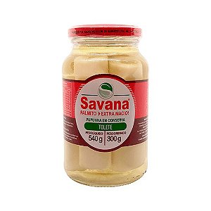 Palmito Palmeira Real Inteiro Vidro 300g