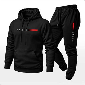 Conjunto de moletom Paris- Unissex