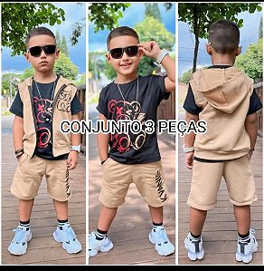 Conjunto infantil 2 e 3 peças