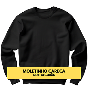 Blusa Básica Moletinho PRETA