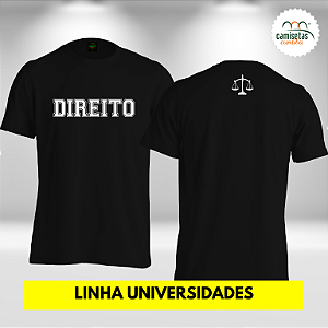 DIREITO - Camiseta 100% Algodão