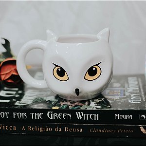 Caneca Coruja Branca