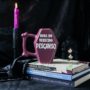 Caneca Caixão Merecido Descanso