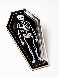 Petisqueira Caixão vidro