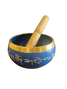 SINO TIBETANO 7 METAIS PINTADO Á MÃO