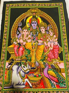 PAINEL DE TECIDO INDIANO DIVINDADES