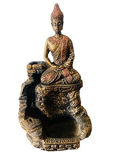 INCENSÁRIO CASCATA BUDDHA TIBETANO
