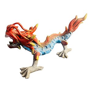 DRAGÃO CHINÊS PAPEL MACHÊ