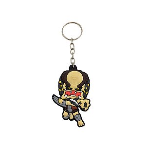 Chaveiros de Borracha Geek Predador